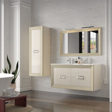 ▷ Mueble de Baño L´Gant 100 cm. 2 cajones más hueco con balda, ENVÍO  GRATIS