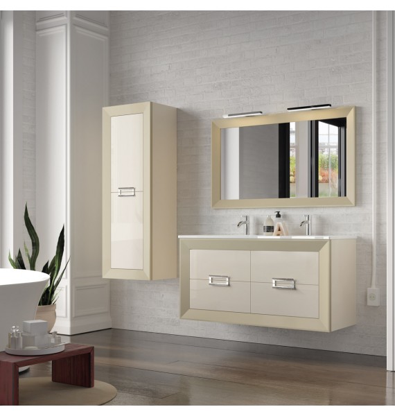 Mueble de baño L-Gant 140 cm suspendido