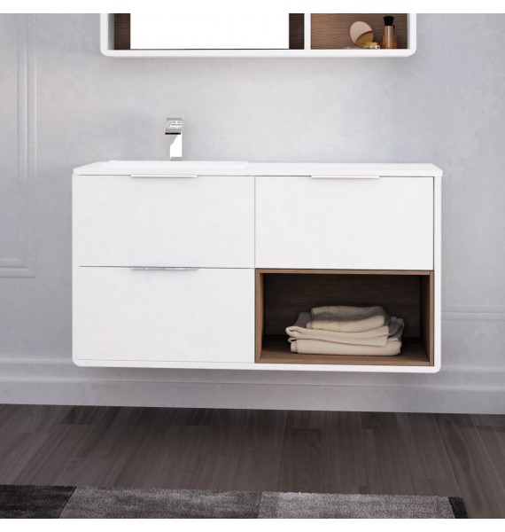 Mueble de baño 140 cm Vintass 3 cajones 