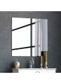 Mueble de baño Ondas 80 cm espejo
