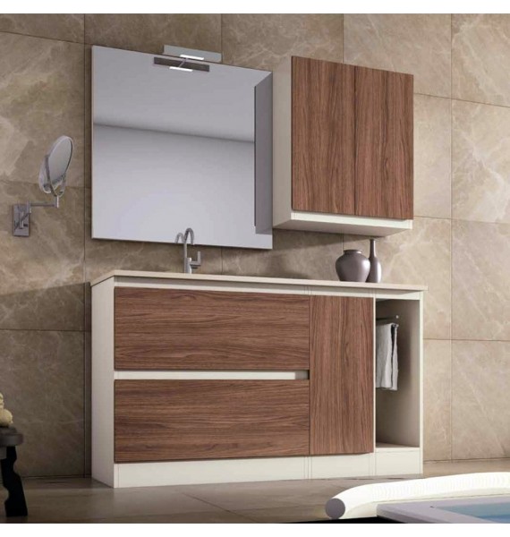 MUEBLE DE BAÑO MODULAR COLGAR DOS PUERTAS