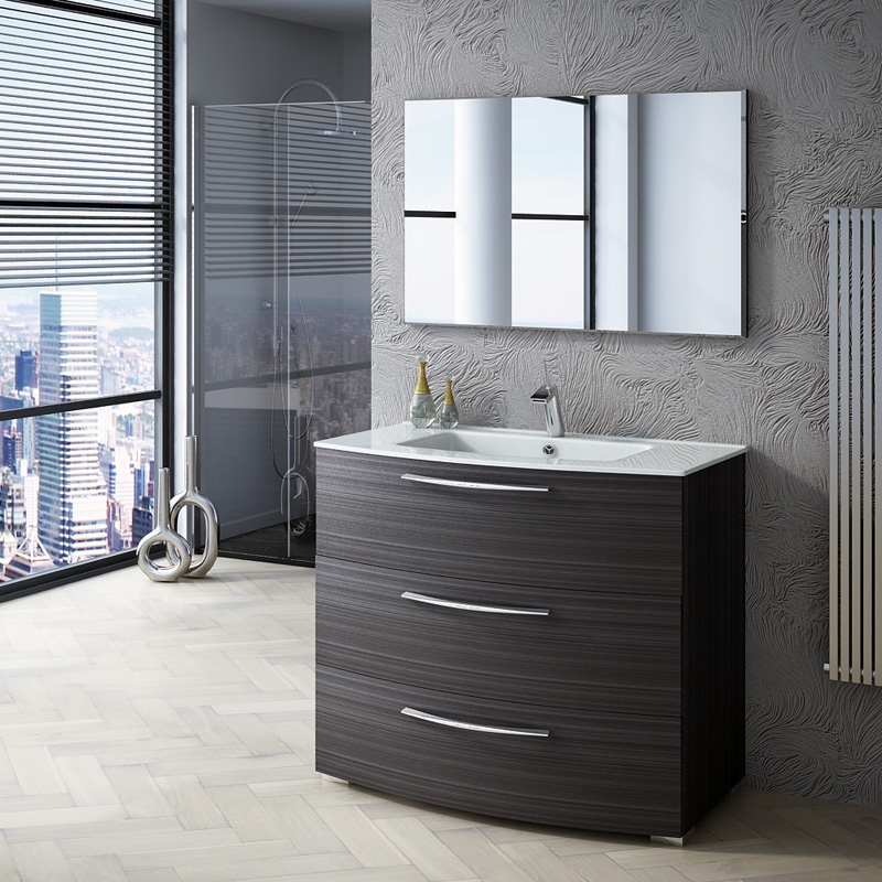 muebles de baño muebles de baño del modelo curvo